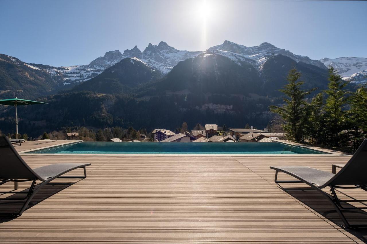 Hotel National Resort & Spa Champéry Exterior foto